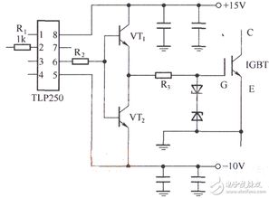 TLP250光耦合器工作原理、引腳圖、內部結構、封裝尺寸及應用電路詳解